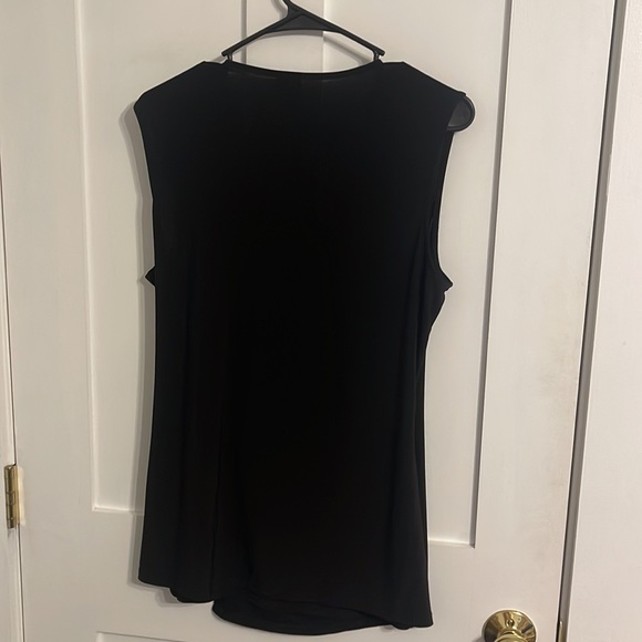 Ann Klein faux wrap top - Picture 4 of 4